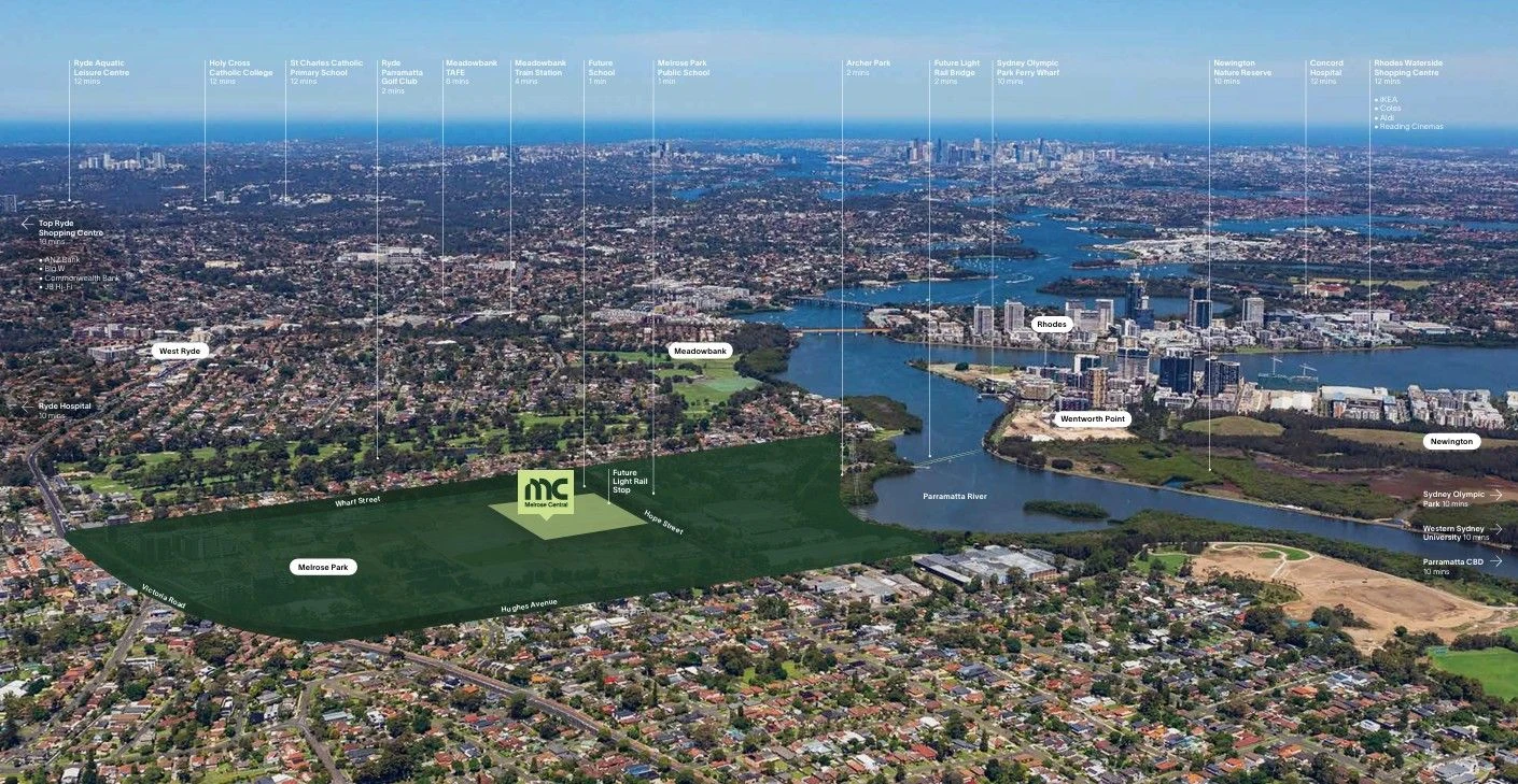 MELROSE CENTRAL – NHỊP SỐNG MỚI TẠI MELROSE PARK, SYDNEY