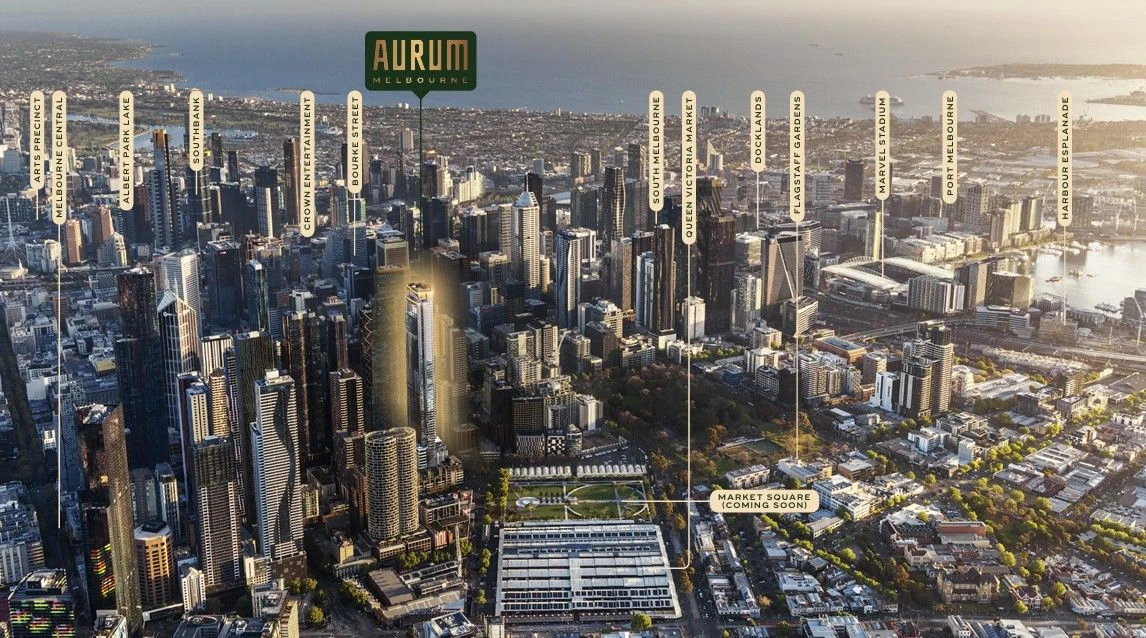 AURUM – BIỂU TƯỢNG SỐNG MỚI  GIỮA TRUNG TÂM MELBOURNE