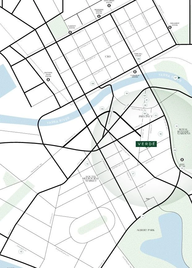 VERDE SOUTHBANK – BIỂU TƯỢNG  SỐNG SANG GIỮA TRUNG TÂM NGHỆ  THUẬT MELBOURNE