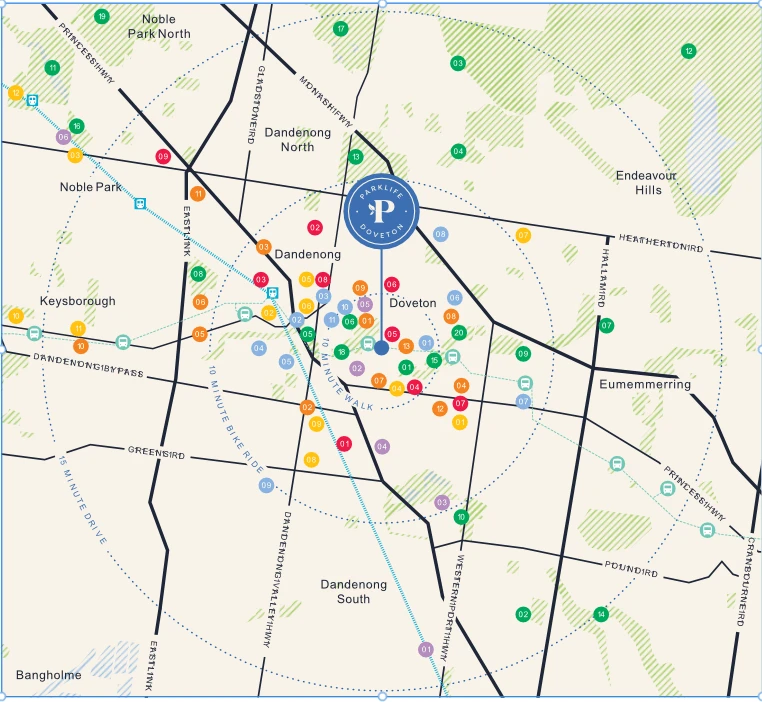 Nhà phố Parklife Doveton