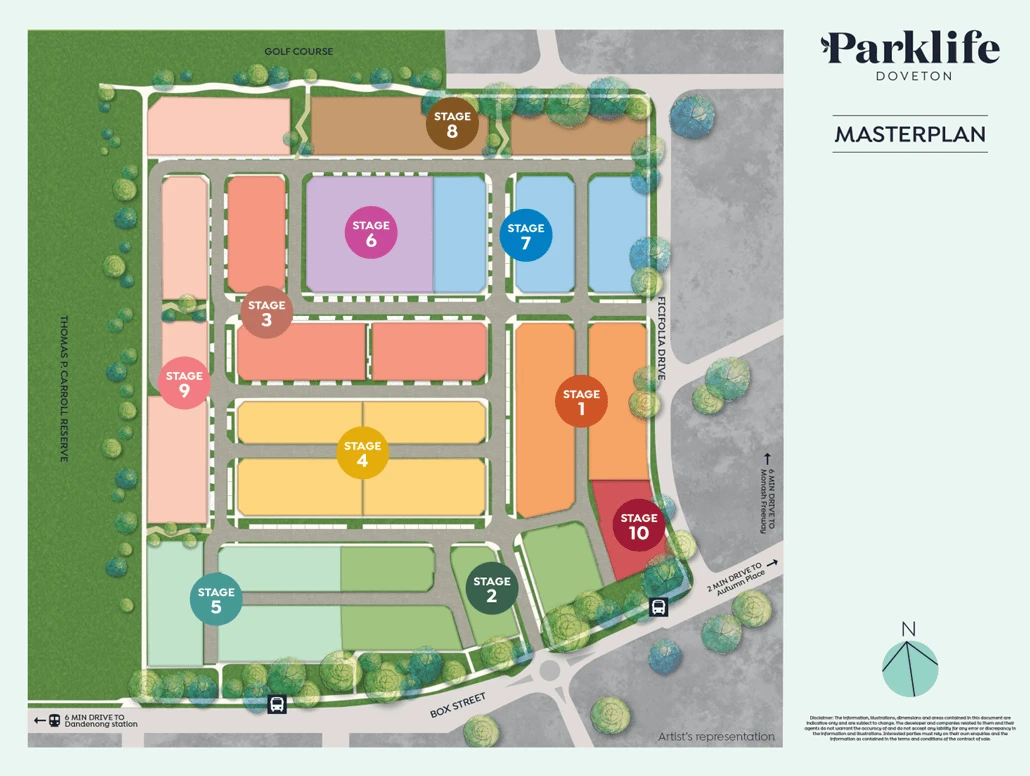 Nhà phố Parklife Doveton