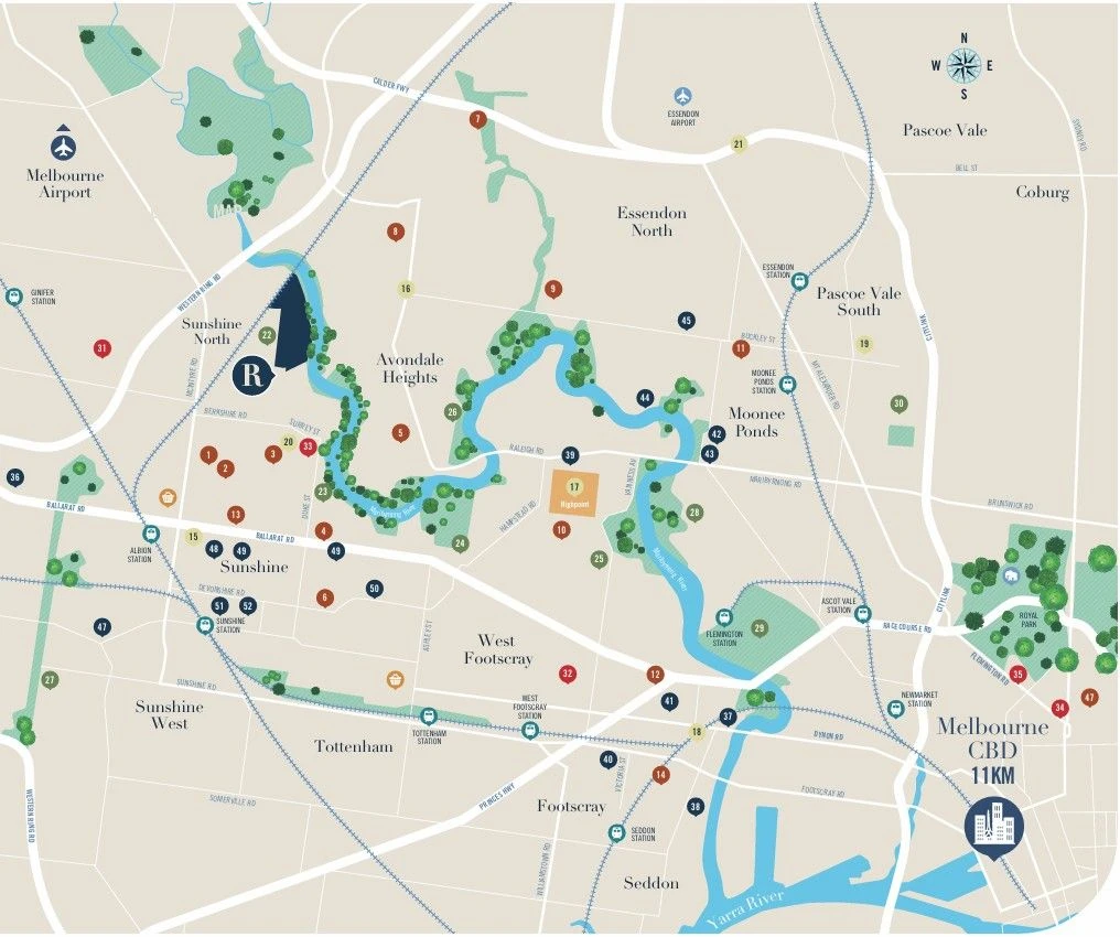 RIVER VALLEY, SUNSHINE NORTH –NƠI THIÊN NHIÊN GẶP GỠ CUỘC SỐNG HIỆN ĐẠI